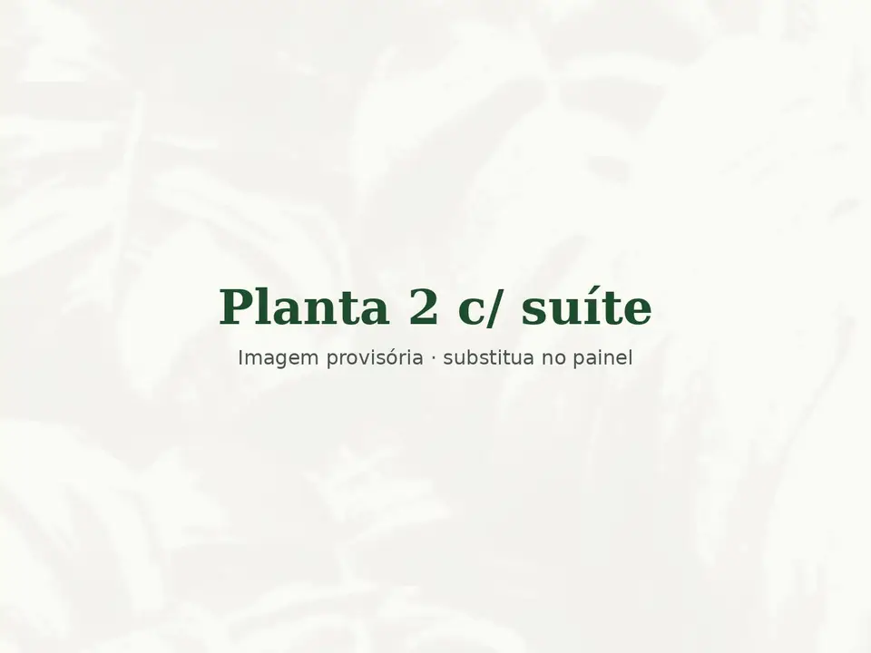 Planta 2 c/ suíte
